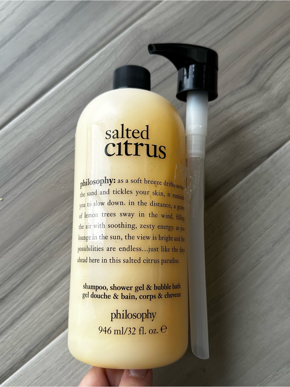 Philosophy Salted Citrus 32 oz